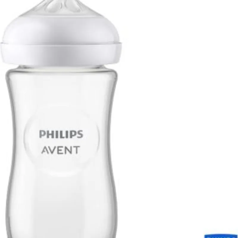AVENT BIBERON NATURAL EN VERRE 3.0 TEAT 1M+ 260ML  SCY933/01 –  | Parasativa Maroc
