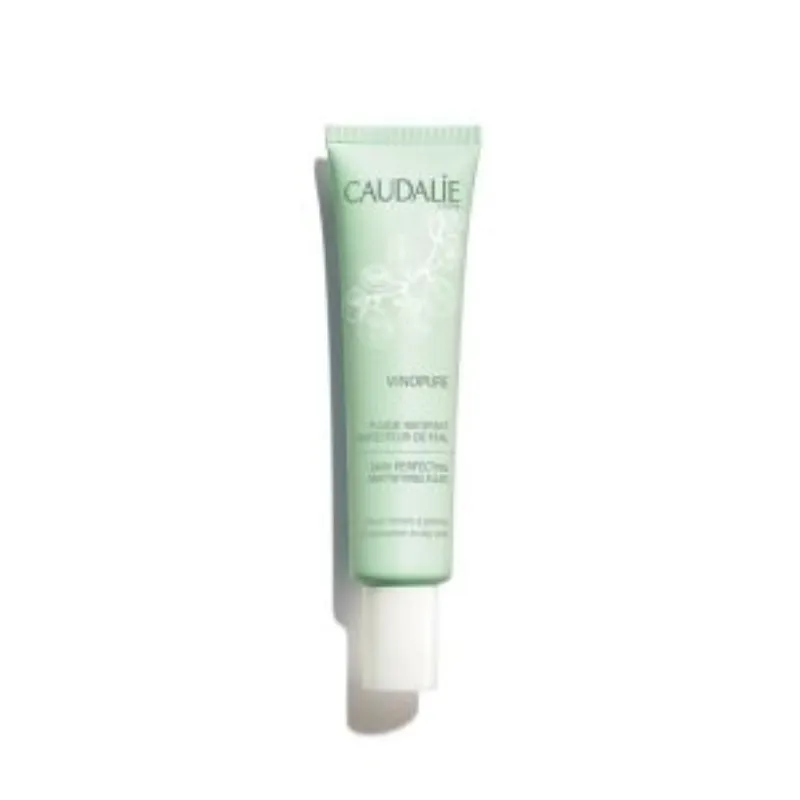 CAUDALIE VINOPURE FLUIDE MATIFIANT PERFECTEUR DE PEAU 40 ML –  | Parasativa Maroc