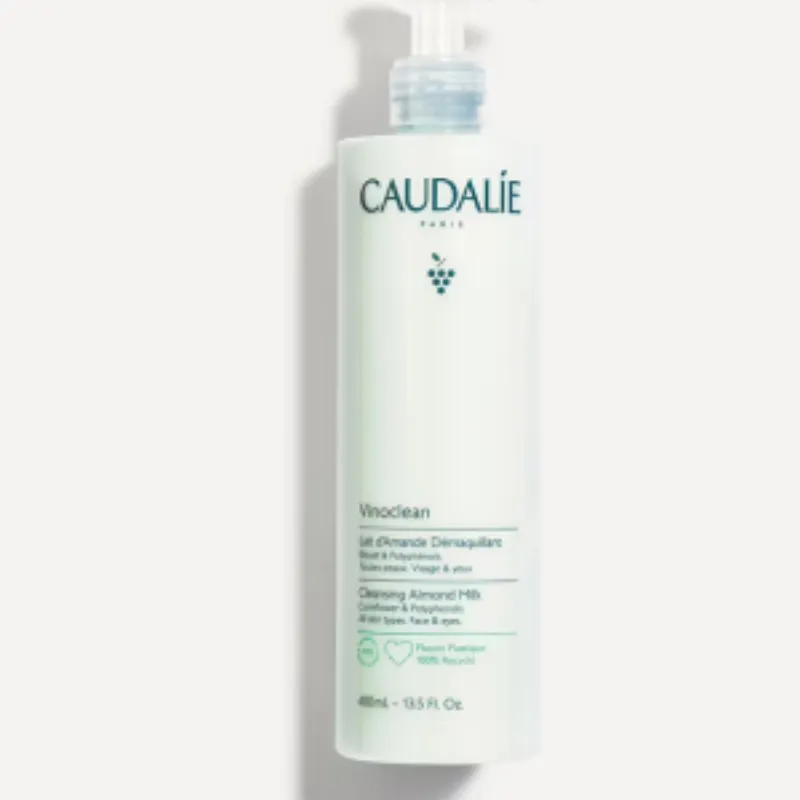 CAUDALIE VINOCLEAN LAIT D’AMANDE DÉMAQUILLANT 400 ML –  | Parasativa Maroc