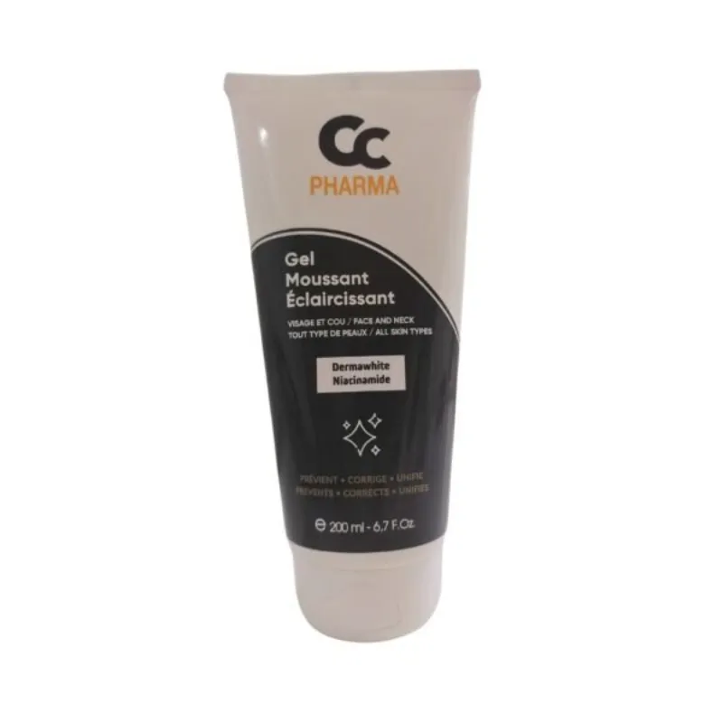 Cc Pharma Gel Moussant Eclaircissant 200ml –  | Parasativa Maroc