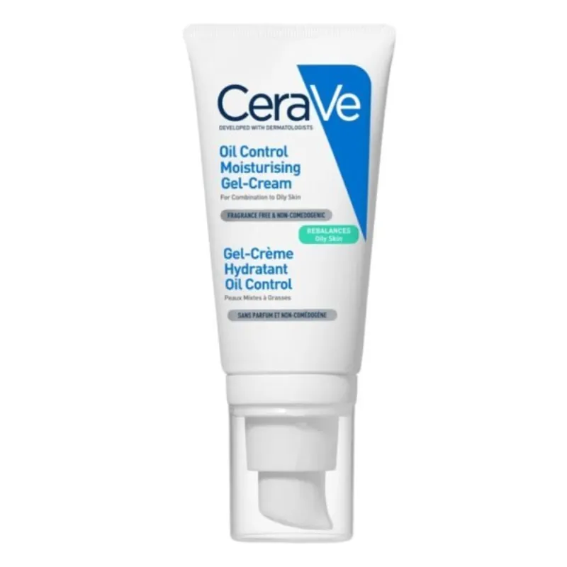Cerave Gel-Crème Hydratant Oil Control Visage 52 ml –  | Parasativa Maroc
