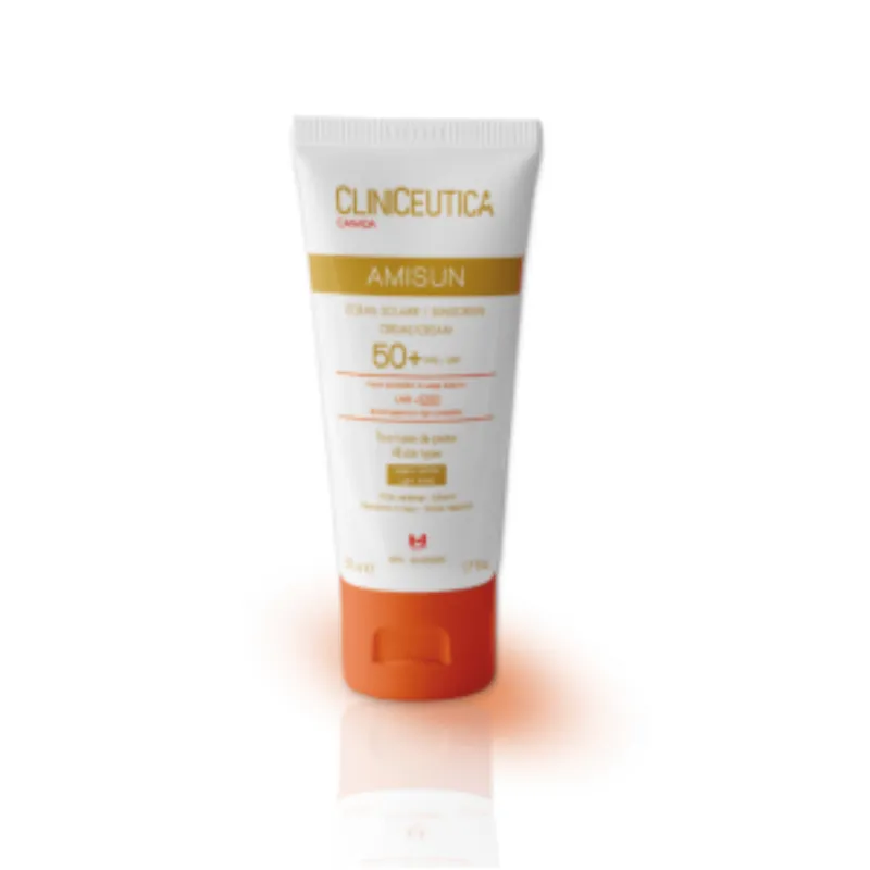 Cliniceutica Amisun Creme Solaire Teinte Legere Spf50+ 50ml –  | Parasativa Maroc