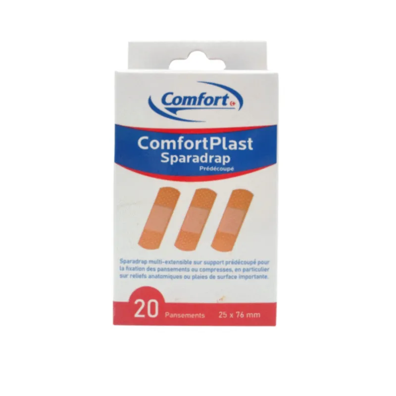 Comfort Plast Sparadrap Predecoupe 20 Pieces –  | Parasativa Maroc
