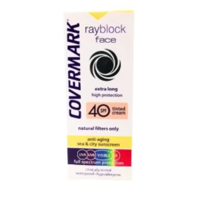 Covermark Rayblock Face Soft Brown spf40 50ml –  | Parasativa Maroc