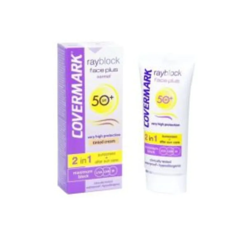 Covermark rayblock face plus Teinte Normal spf30 50ml –  | Parasativa Maroc