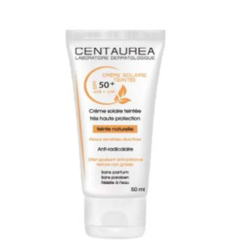 CENTAUREA Crème Solaire Teinté Spf50+ –  | Parasativa Maroc