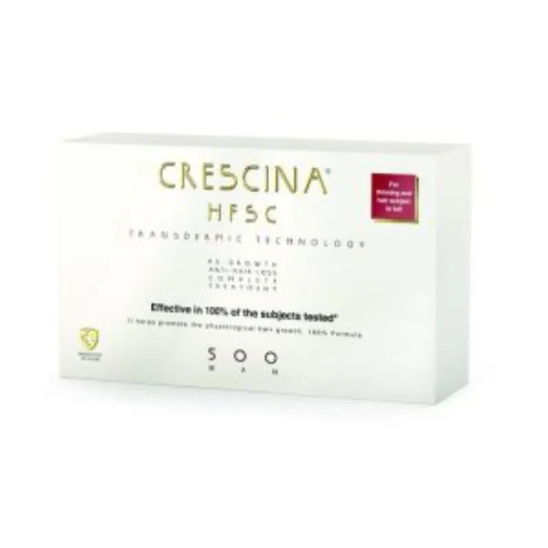 Crescina HFSC transdermic complet 500 man 10+10*3.5ml –  | Parasativa Maroc