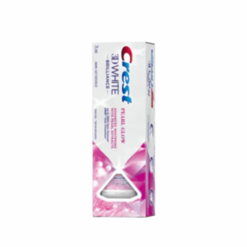 Crest 3D white dentifrice pearl Glow 75ml –  | Parasativa Maroc