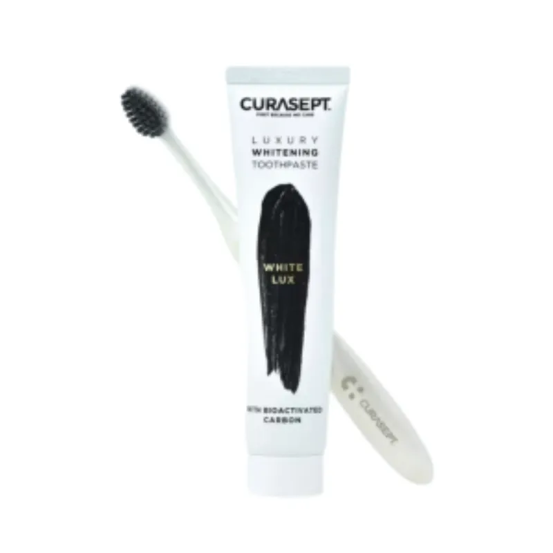 Curasept Dentifrice White Luxury 75ml+ Brosse a Dent PACK –  | Parasativa Maroc