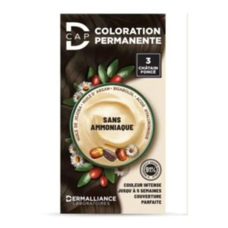 D-CAP Coloration N°3 Chatain Fonce