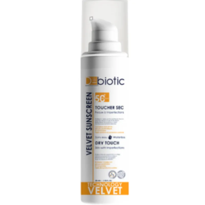 D-BIOTIC Velvet Toucher Sec Peaux à Imperfections 50ml –  | Parasativa Maroc