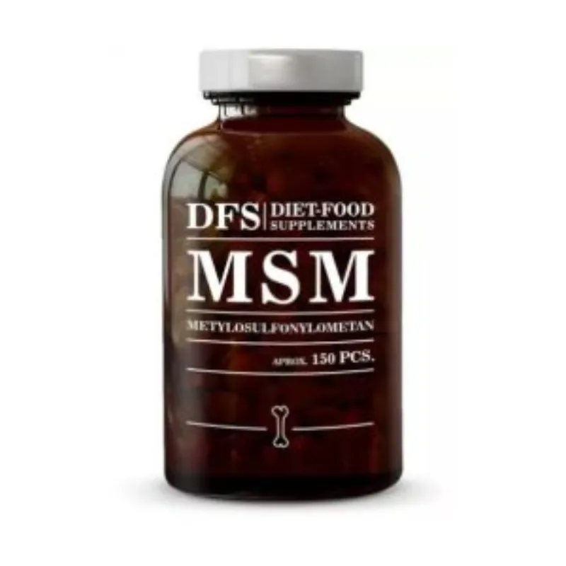 DIET FOOD MSM 750MG 150 COMPRIMES –  | Parasativa Maroc