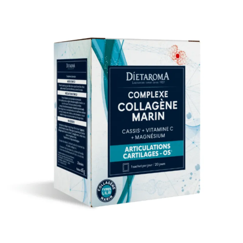 DIETAROMA COMPLEXE COLLAGÈNE MARIN 20 SACHETS –  | Parasativa Maroc