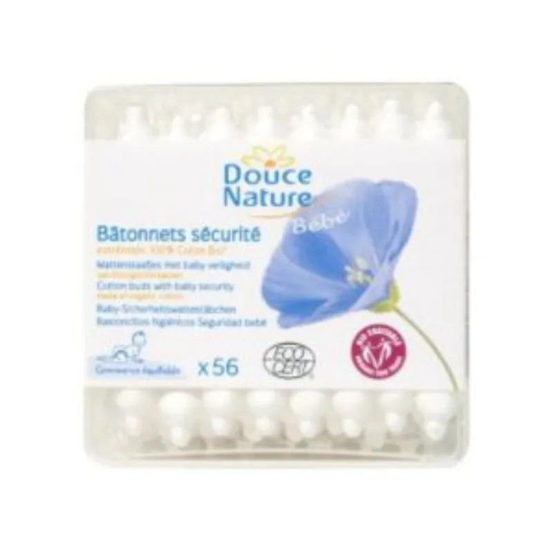 DOUCE NATURE BATONNETS SECURITE BEBE 56 UNITES –  | Parasativa Maroc
