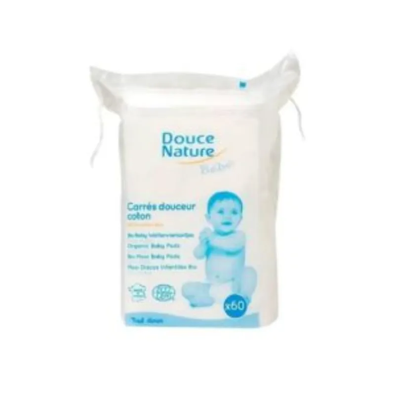 DOUCE NATURE CARRES MAXI BABY 60 UNITES –  | Parasativa Maroc