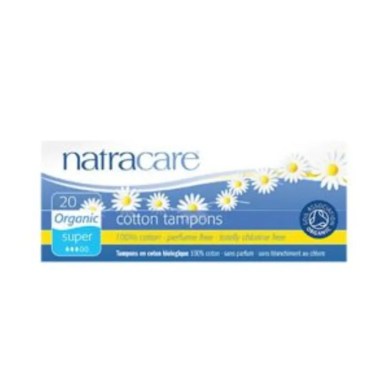NATRACARE TAMPONS SUPER SANS APPLICATEUR 20 UNITES –  | Parasativa Maroc