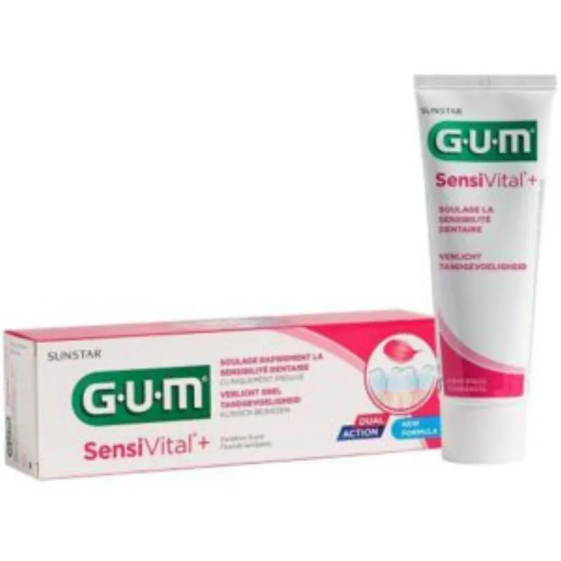 Gum SensiVital Plus Dentifrice 75ml –  | Parasativa Maroc