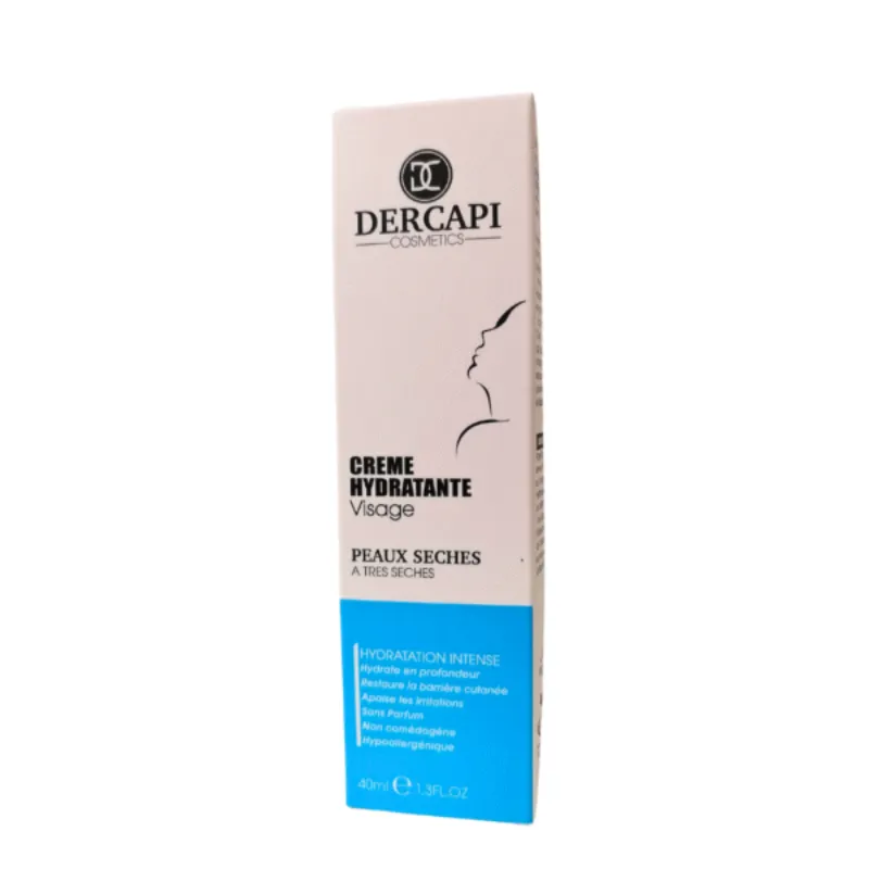Dercapi Creme Hydratante Peaux Seches 40ml –  | Parasativa Maroc