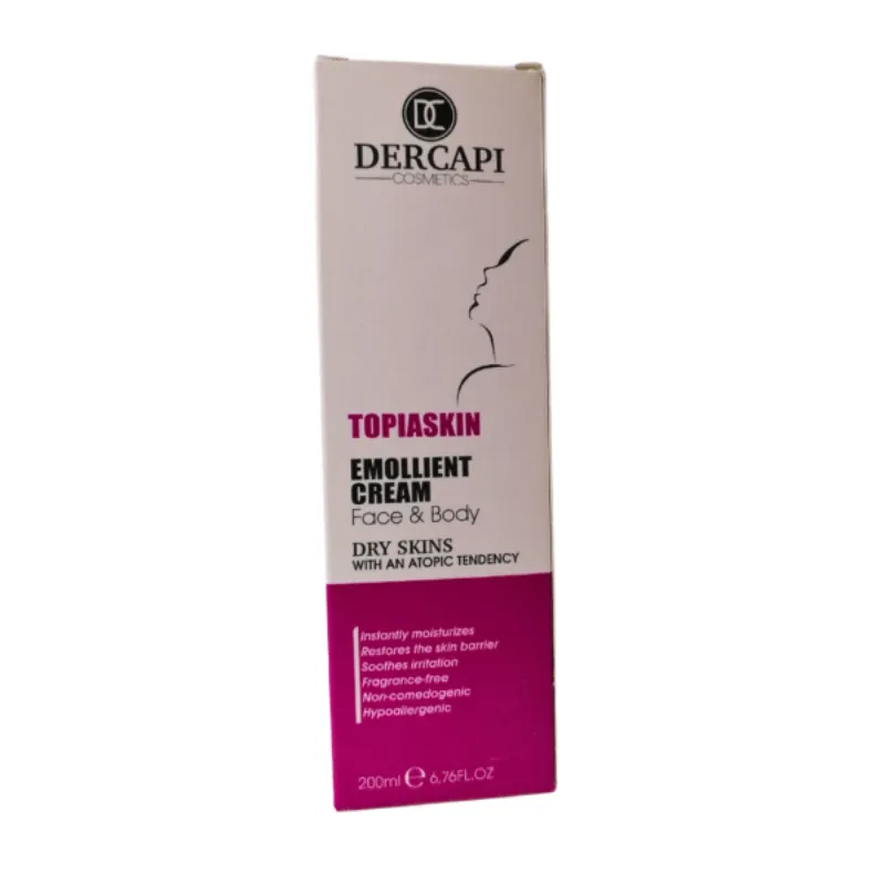Dercapi Creme Emolliente Peaux Seches 200ml –  | Parasativa Maroc