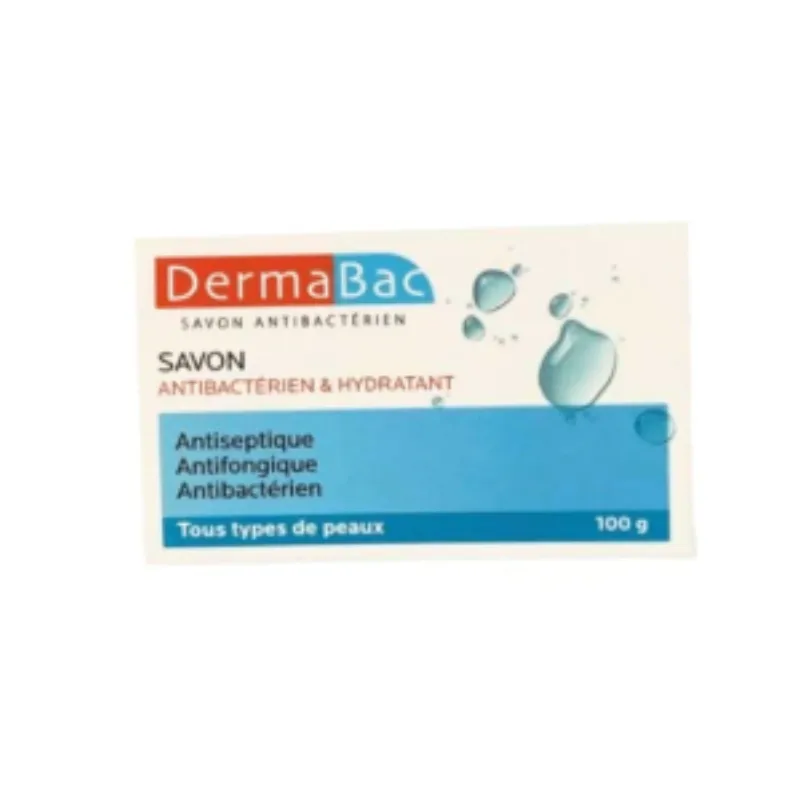 Dermabac Savon Antibacterien & hydratant 100g –  | Parasativa Maroc