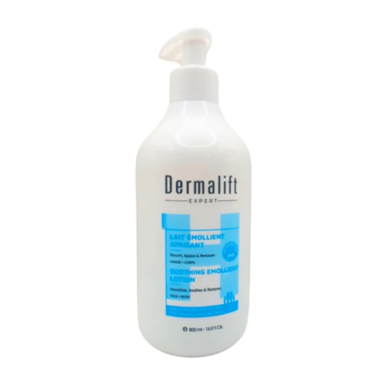 Dermalift Lait Corporel Emollient Apaisant 500ml –  | Parasativa Maroc