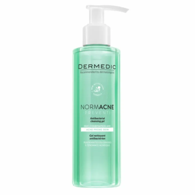 Dermedic Normacne Gel Nettoyant Anti-bacterien 200ml –  | Parasativa Maroc