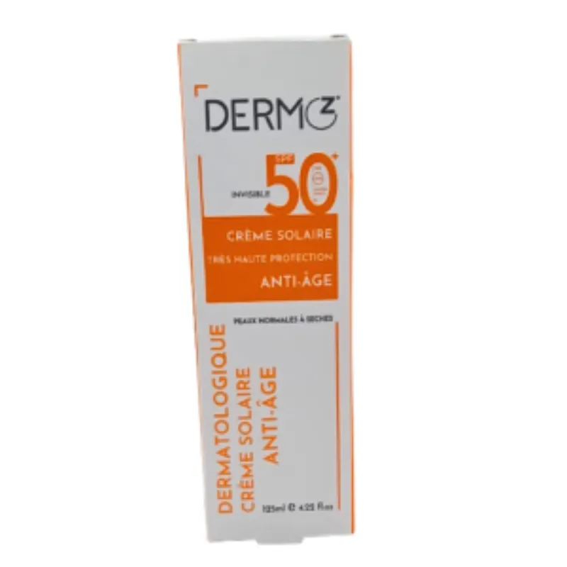 Dermoz Creme Solaire Invisible Spf50+ 125ml –  | Parasativa Maroc