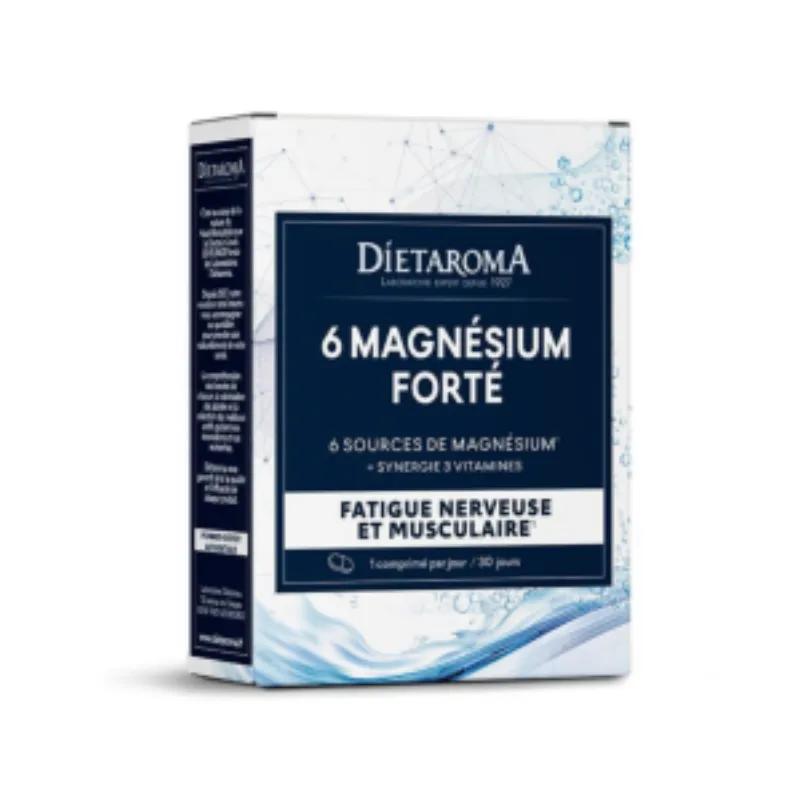 Dietaroma 6 Magnesium Forte 15 Comprimes –  | Parasativa Maroc