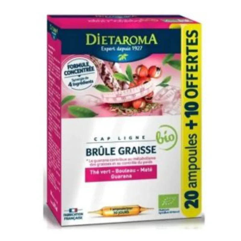 Dietaroma Brule Graisse 30 Ampoule*10ml –  | Parasativa Maroc