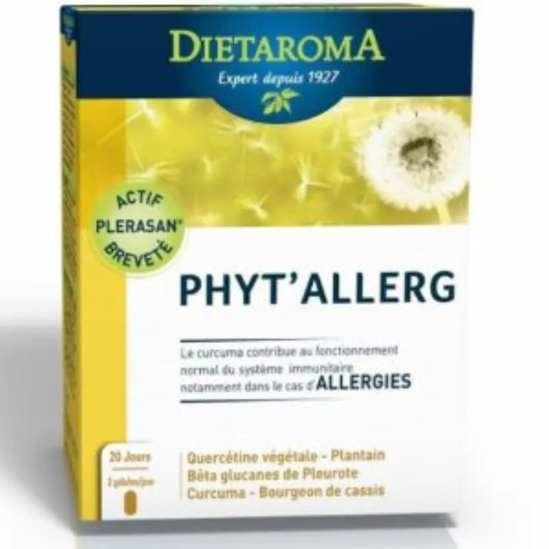 Dietaroma Phyt’allerg 40 gelules –  | Parasativa Maroc