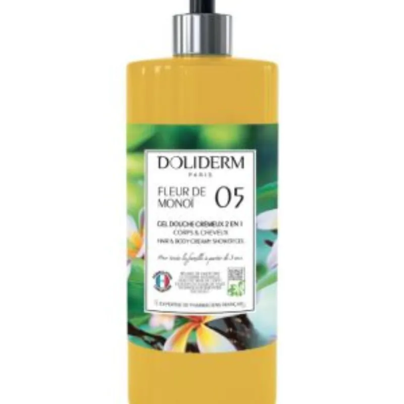 Doliderm Gel Douche 05 Fleur de monoi 1L –  | Parasativa Maroc