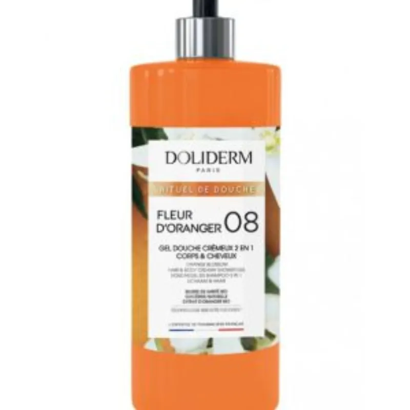 Doliderm Gel Douche 08 Fleur d’oranger 1L –  | Parasativa Maroc