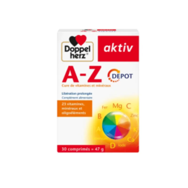 Doppel Herz A-Z Depot 30 comprimés –  | Parasativa Maroc