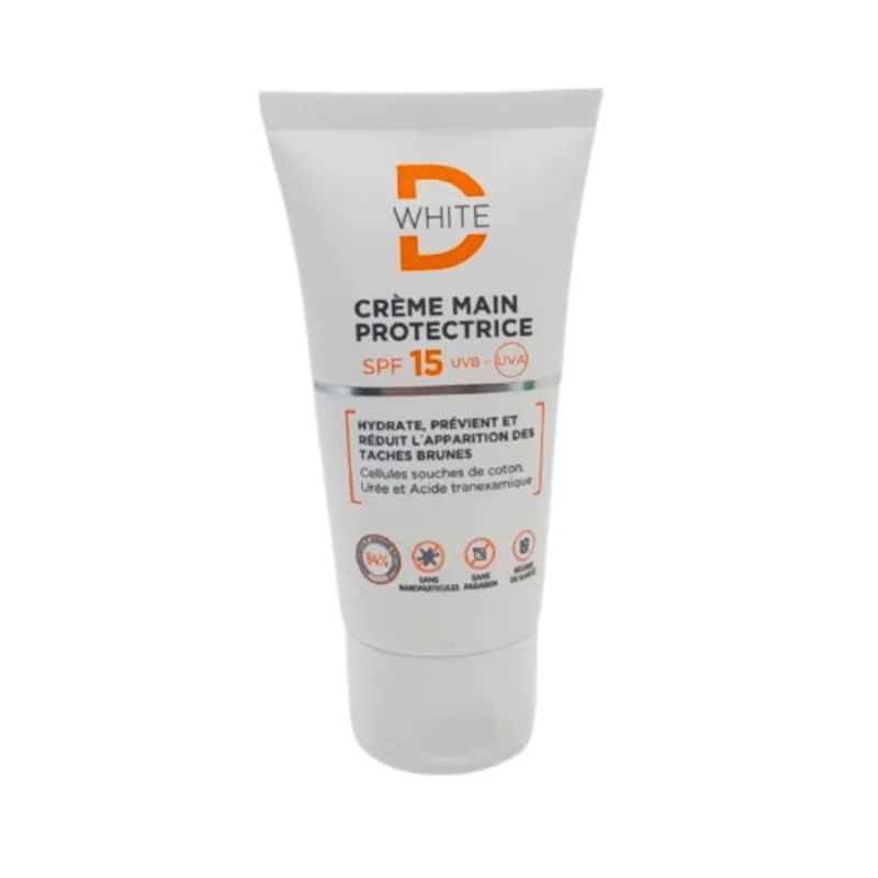 Dwhite Creme Main Protectrice spf15 50ml –  | Parasativa Maroc