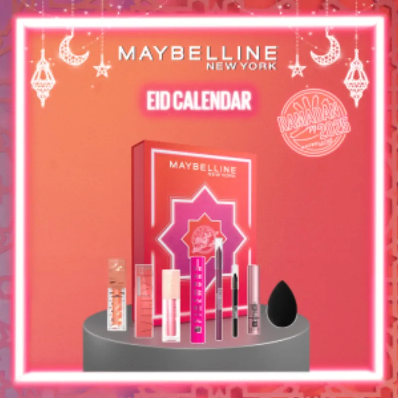 MAYBELLINE CALENDRIER EID 2025 – COFFRET MAQUILLAGE ÉDITION LIMITÉE –  | Parasativa Maroc