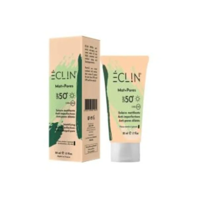 Eclin Ecran Invisible Anti-acne Mat+pores spf50+ 50ml –  | Parasativa Maroc