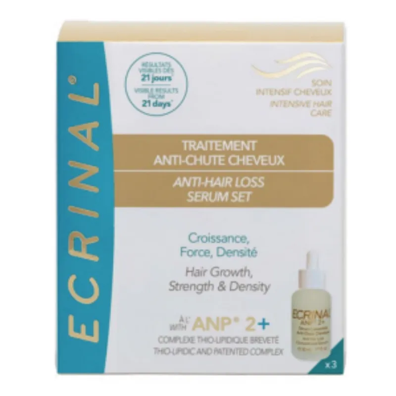 Ecrinal Traitement Anti-Chute 2 x 50ml –  | Parasativa Maroc