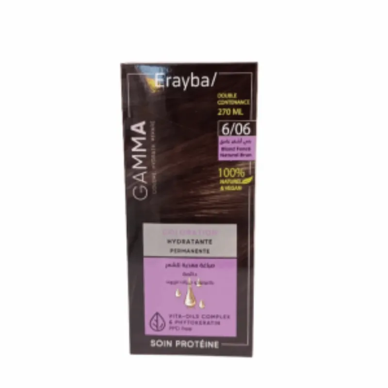 Erayba Gamma Coloration 6/06 Blond fonce –  | Parasativa Maroc