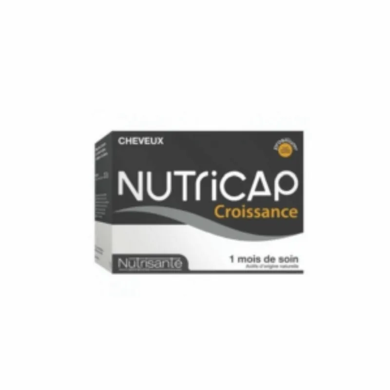 Nutricap anti-chute 1mois 30 gelules –  | Parasativa Maroc