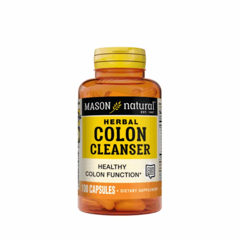 Mason Natural Herbal Colon cleanser 100 capsules –  | Parasativa Maroc