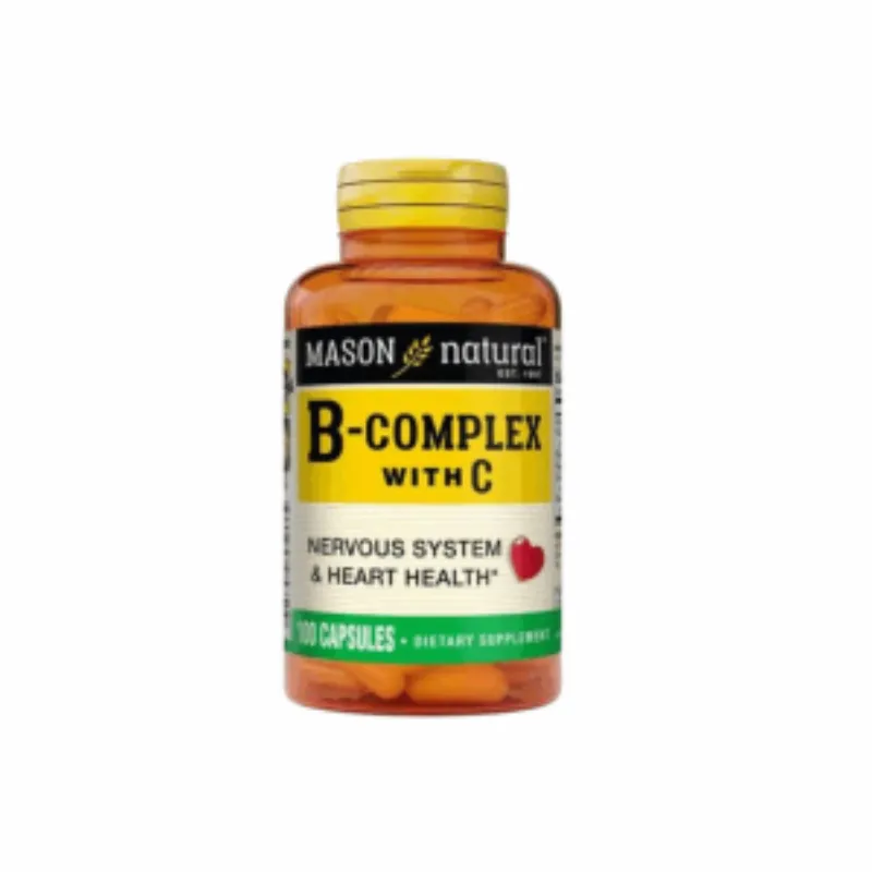 Mason Natural B-Complex with C 100 capsules 535-100 –  | Parasativa Maroc