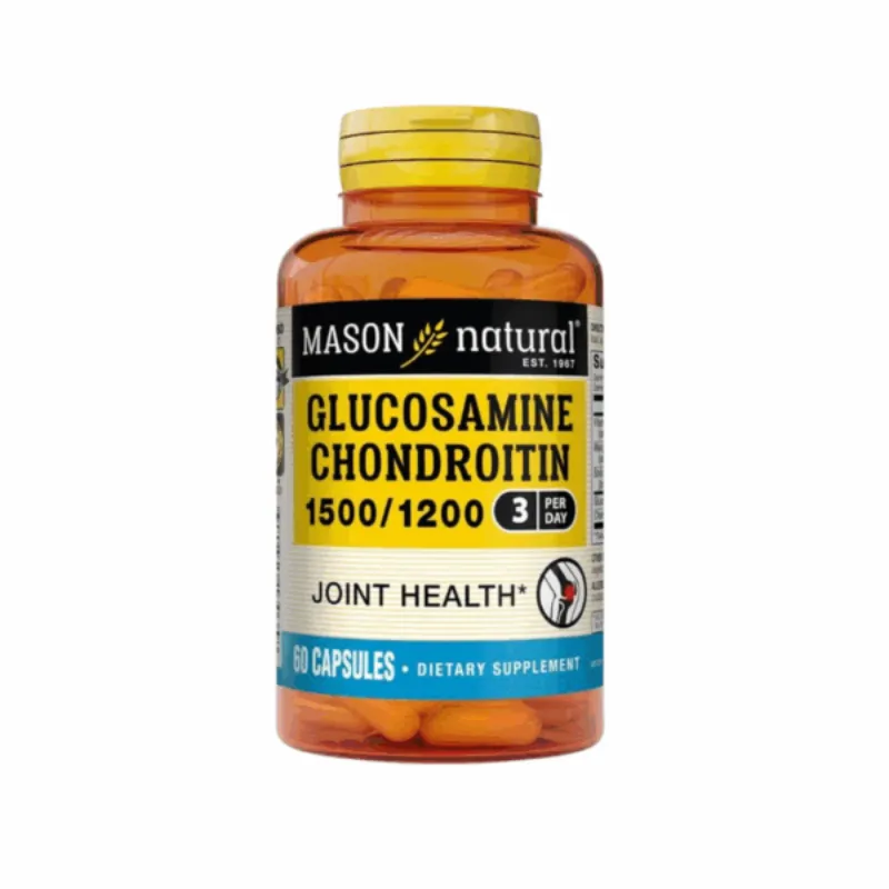 Mason Natural Glucosamine Chondrotin 60 capsules 1303-60 –  | Parasativa Maroc