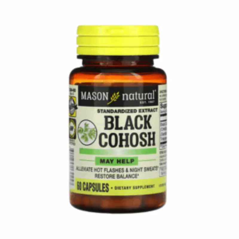 Mason Natural Black Cohosh 60 Capsules –  | Parasativa Maroc