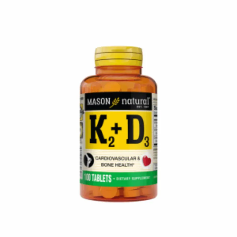 Mason Natural K2+D2 100 tablets –  | Parasativa Maroc