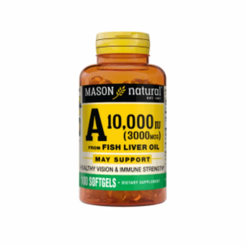 Mason Natural A 10000 UI 100 softgels –  | Parasativa Maroc
