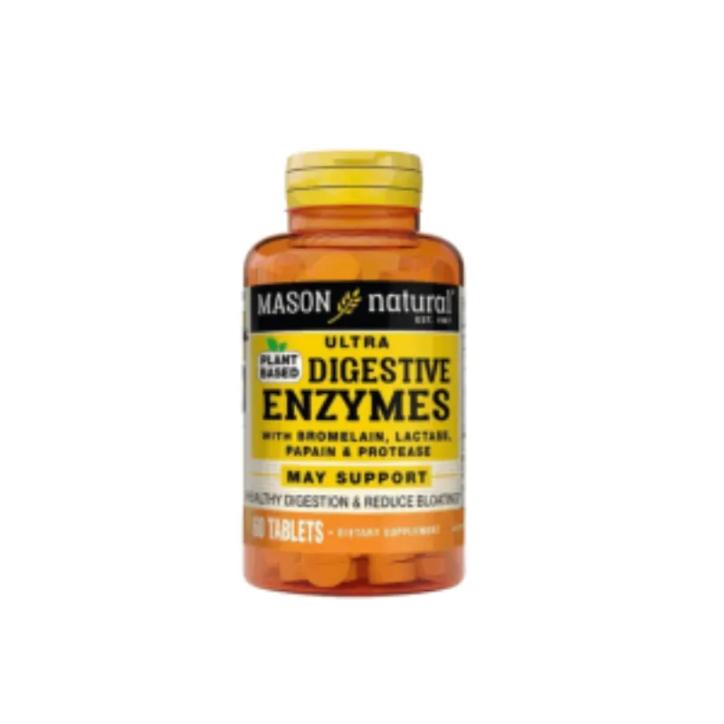 Mason Natural Digestive Enzymes 60 Tablets –  | Parasativa Maroc