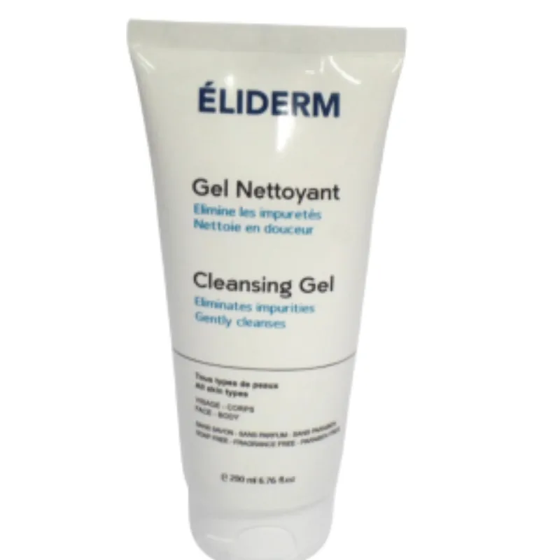 Eliderm Gel Nettoyant 200ml –  | Parasativa Maroc