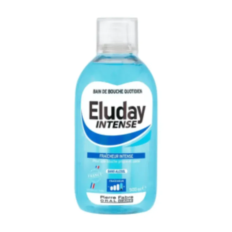 Eluday Bain de Bouche Fraicheur Intense 500ml –  | Parasativa Maroc