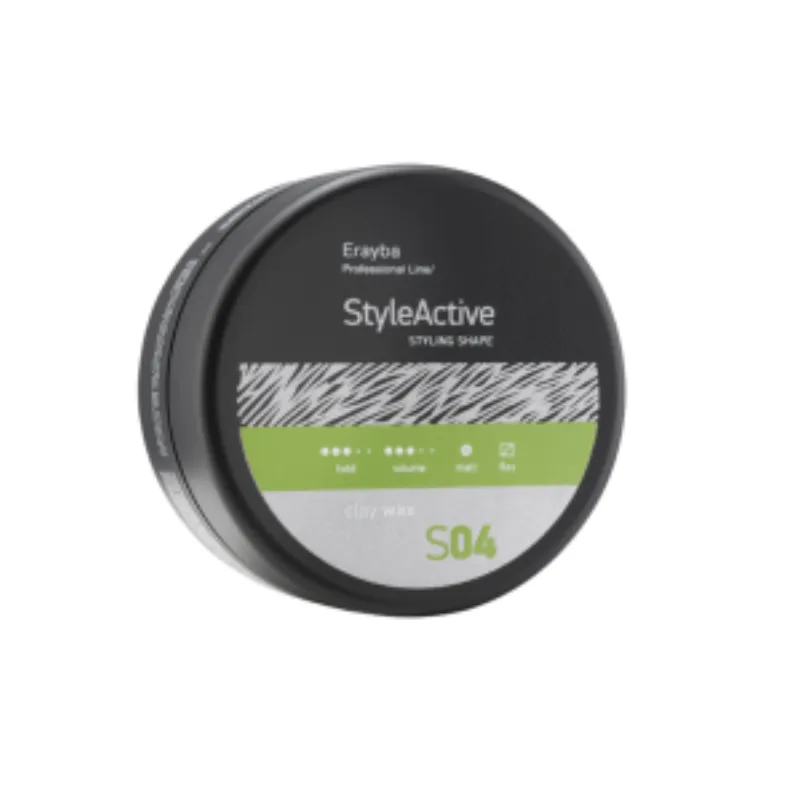 Erayba S04 Style Active Clay Wax 90ml –  | Parasativa Maroc