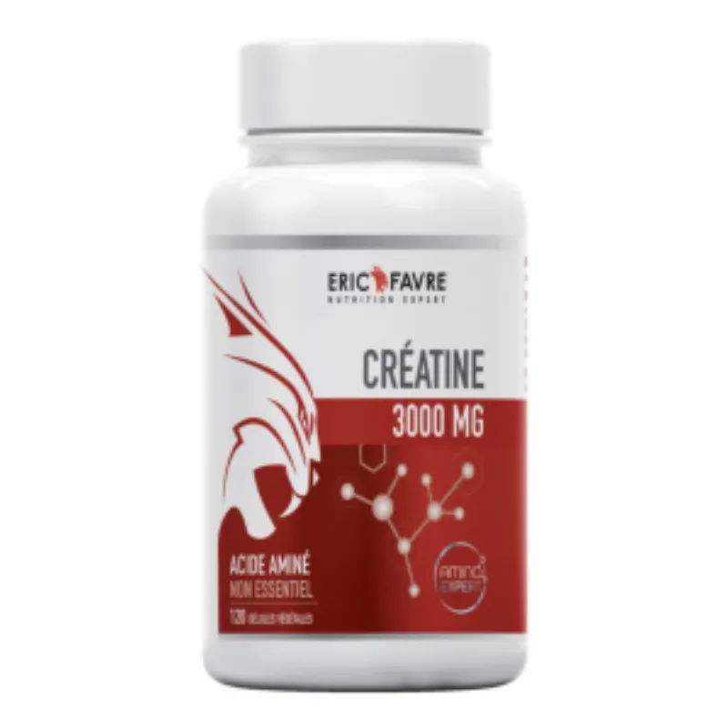 Eric Favre Creatine 3000mg 120 Gelules –  | Parasativa Maroc